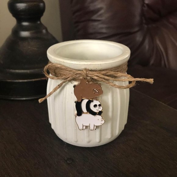 3 Handmade “We Bare Bears” Cartoon-Themed Desk Organizers/Room Décor - Picture 7 of 10